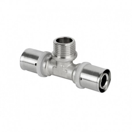 PEX TRÓJNIK ZAPRASOWYWANY 20X3/4X20 GZ