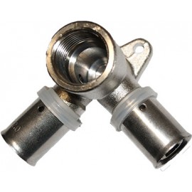 PEX KOLANO ZAPRAS Z ŁAPKAMI 16X1/2X16 GW