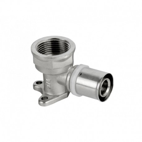 PEX KOLANO ZAPRAS. Z ŁAPKAMI 20X1/2 GW