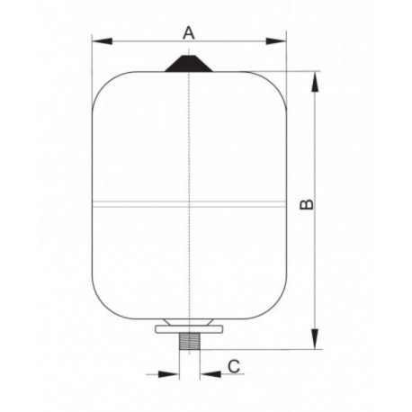 NACZYNIE DO C.W.U. 12 LITRÓW