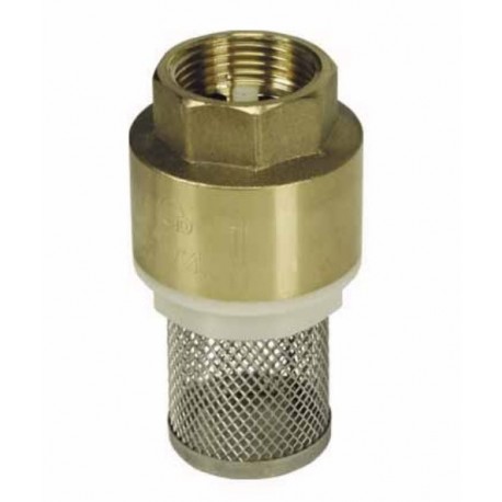 ZAWÓR ZWROTNY Z KOSZEM 1/2