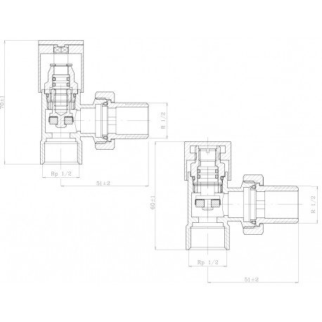 ZESTAW GRZEJNIKOWY 1/2 KĄTOWY BIAŁY
