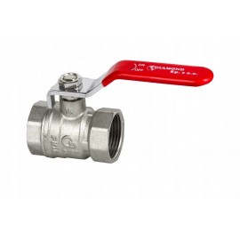 ZAWÓR KULOWY 1/2 CALA GW/GW Z DŁAWICĄ RĄCZKA