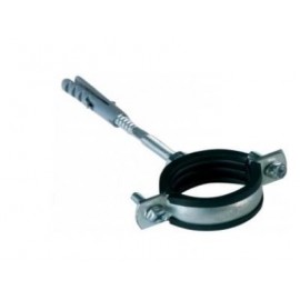 OBEJMA DO RURY POJED. STALOWA Z GUMĄ 1 1/2