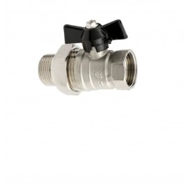 ZAWÓR KULOWY ZE ŚRUBUNKIEM Z DŁAWICĄ 1/2 CALA