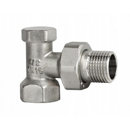 ZAWÓR GRZEJNIKOWY POWROTNY KĄTOWY 1/2