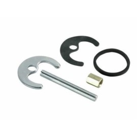 ZESTAW MASKUJĄCY CHROM ROZETA PODWÓJNA Z TULEJAMI