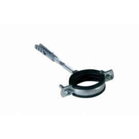 OBEJMA DO RURY POJEDYNCZA STALOWA Z GUMĄ 4