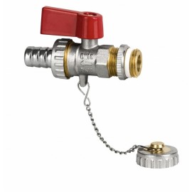 ZAWÓR KUL. SPUST 1/2 Z MOTYLKIEM ZE ZŁĄCZKĄ CHROM