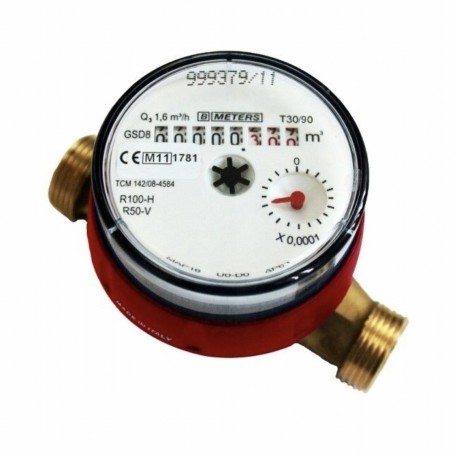 WODOMIERZ GSD8 1/2'' 1,6m3 CIEPŁA WODA BMETERS