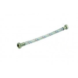 PRZYŁĄCZE ELASTYCZNE W OPLOCIE ZE STALI NIERDZEWNEJ 3/8X1/2X80CM