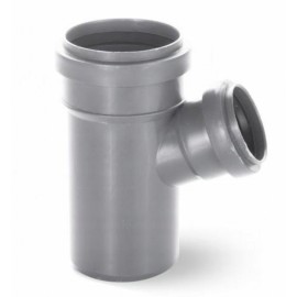 PCV TRÓJNIK REDUKCYJNY 110/50 67 STOPNI KANALIZACJA WEWNĘTRZNA