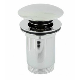 SPUST OD UMYWALKI Z KORKIEM (DUŻYM) AUTOMATYCZNYM 1.1/4 Z MOSIĄDZU CHROM