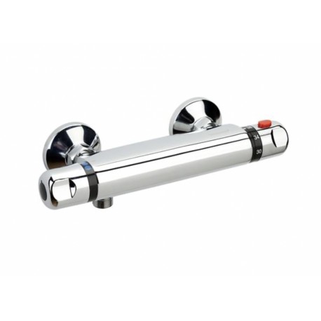 BATERIA NATRYSKOWA TERMOSTATYCZNA-CHROM - BARBADOS