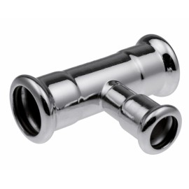 TRÓJNIK REDUKCYJNY ZACISKANY 22X15X22 STEEL PRESS