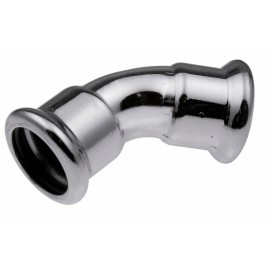 KOLANO ZACISKANE STEEL PRESS 22 MM 45 STOPNI KAN-THERM