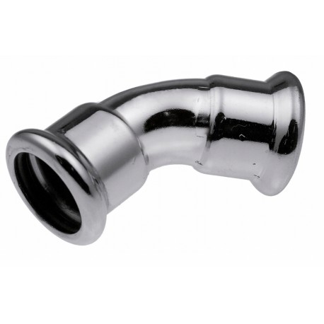 KOLANO ZACISKANE STEEL PRESS 22 MM 45 STOPNI KAN-THERM