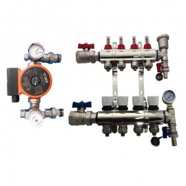 ROZDZIELACZ CHROM 11 + MIESZACZ + POMPA OHI 60/130