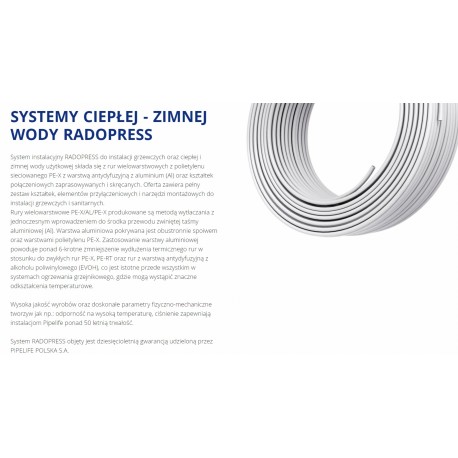 RURA PEX/AL/PEX 16X2 PIPE LIFE