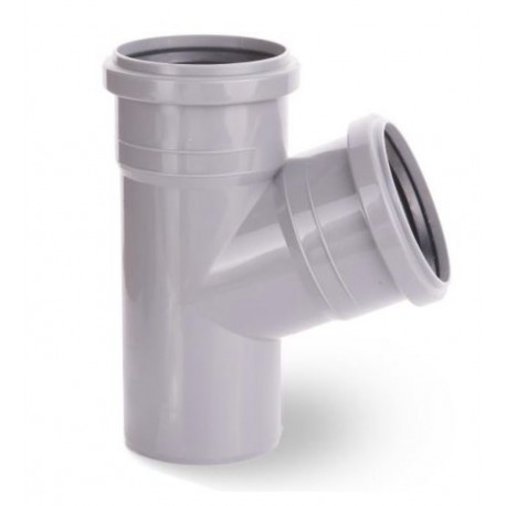PCV TRÓJNIK 75 67 STOPNI KANALIZACJA WEWNĘTRZNA