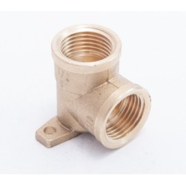 KOLANO Z ŁAPAMI MOSIĄDZ 1/2 CALA MOSIĘŻNE