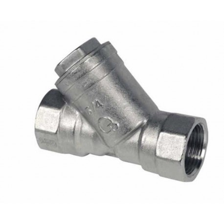 FILTR SKOŚNY -1/2". DO GAZU CHROM.