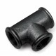 TRÓJNIK CZARNY 1 1/4 CALA DN32