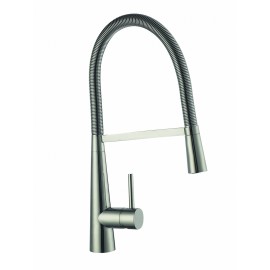 BATERIA ZLEWOZMYWAKOWA Z NATRYSKIEM MILOS CHROM