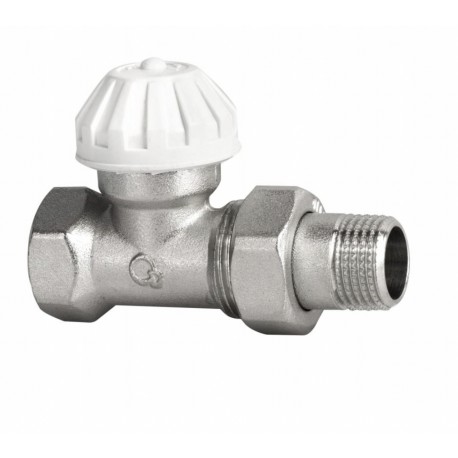 ZAWÓR TERMOSTATYCZNY BEZ GŁOWICY PROSTY 1/2 CALA