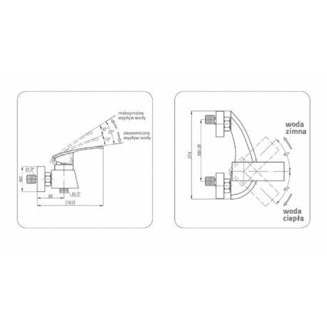 BATERIA MECH.NATRYSKOWA, EN 817, RODOS CHROM