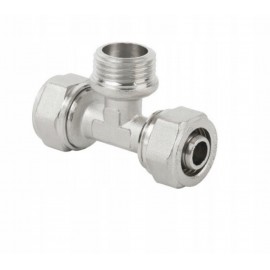 PEX TRÓJNIK 25X3/4X25 GZ