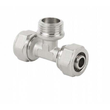 PEX TRÓJNIK 25X3/4X25 GZ