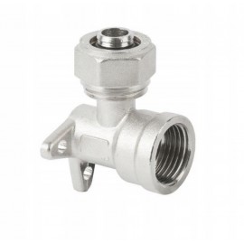 PEX KOLANO Z ŁAPKAMI 20X3/4 GW