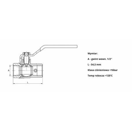 ZAWÓR KULOWY Z ODPOWIETRZNIKIEM SPUSTEM 1/2 CALA Z DŁAWICĄ