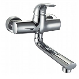 BATERIA ZLEWOZMYWAKOWA ŚCIENNA IBIZA CHROM