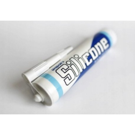 SILIKON UNIWERSALNY SANITARNY BIAŁY 300ml FIRMY UNIPAK