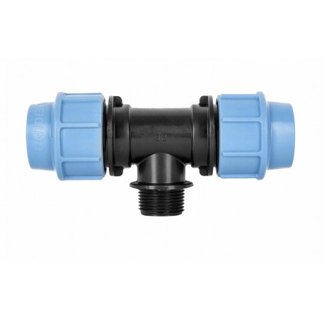 PE TRÓJNIK SKRĘCANY GZ 40X1X40 DO WODY