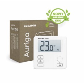 REGULATOR TERMOSTAT POKOJOWY DOBOWY AURATON AURIGA