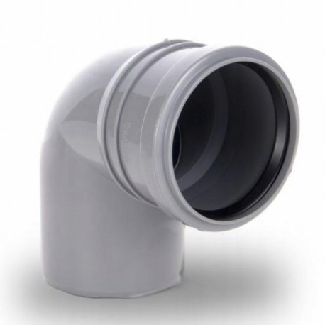 PCV KOLANO 75/90 KANALIZACJA WEWNĘTRZNA