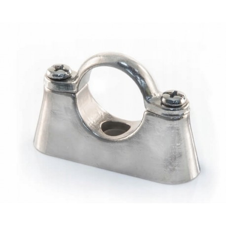 UCHWYT CHROMOWANY DO RUR 15 MM BLOCZEK SOLIDNY !!