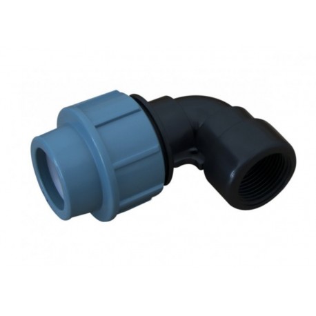 PE KOLANO SKRĘCANE 20X1/2 GW DO WODY