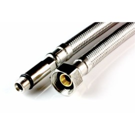 PRZYŁĄCZE ELASTYCZNE W OPL. M10X3/8 30 CM DŁUGA KOŃCÓWKA