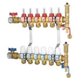 ROZDZIELACZ DO OGRZEWANIA PODŁOGOWEGO 4 OBWODY