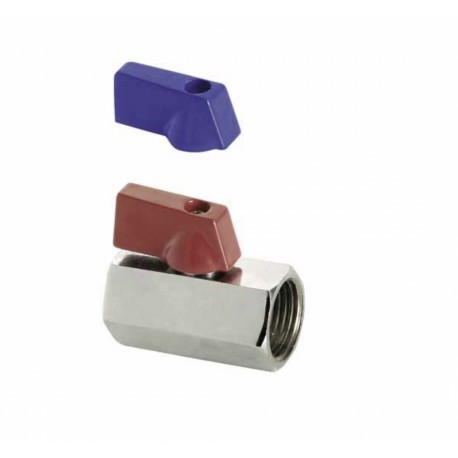 KUREK KULOWY EN 13828-S-Cu-DN15(1/2), MINI CHROM