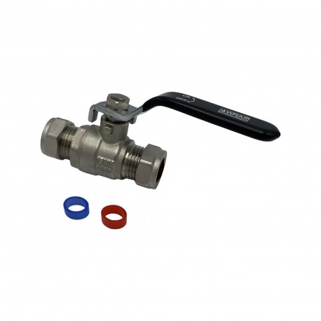 ZAWÓR KULOWY 15 MM DO RUR MIEDZIANYCH 15 MM CONEX