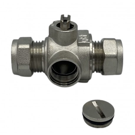 ZAWÓR KULOWY 15 MM DO RUR MIEDZIANYCH 15 MM CONEX