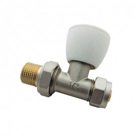 PEX ZAWÓR GRZEJNIKOWY ZASILAJĄCY PROSTY 16X1/2