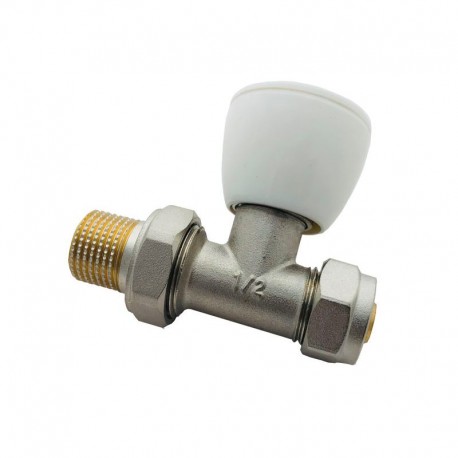 PEX ZAWÓR GRZEJNIKOWY ZASILAJĄCY PROSTY 16X1/2