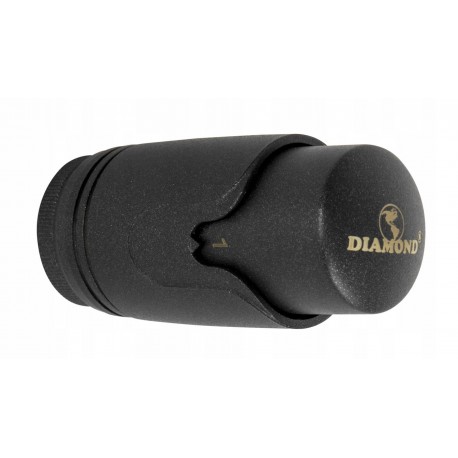 GŁOWICA TERMOSTATYCZNA DO GRZEJNIKA M30 ANTRACYT