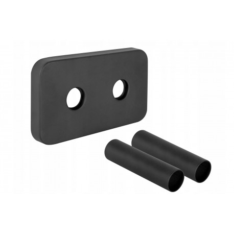 ZESTAW MASKUJĄCY ROZETA PODWÓJNA Z TULEJAMI PREMIUM